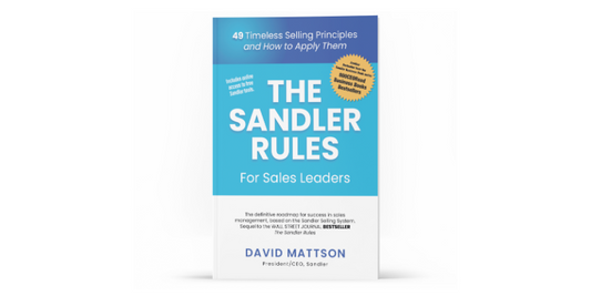 The Sandler Rules for Sales Leaders